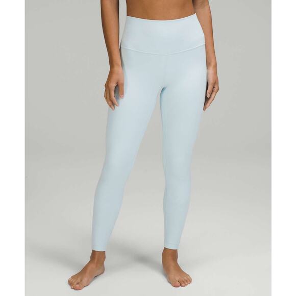 Lululemon Align High‑Rise Pant 28” Nulu Size 2 Powder Blue - Picture 3 of 7